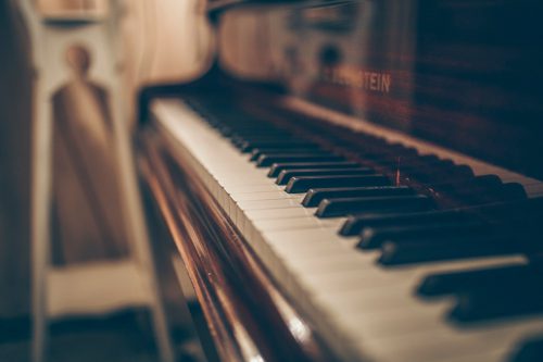 Alternative view of Piano Grand Steinway Model D (Black) (Sao chép)